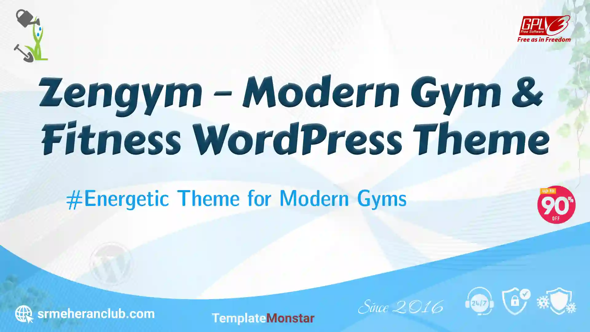 Zengym – Modern Gym & Fitness WordPress Theme — Theme by Templatemonster