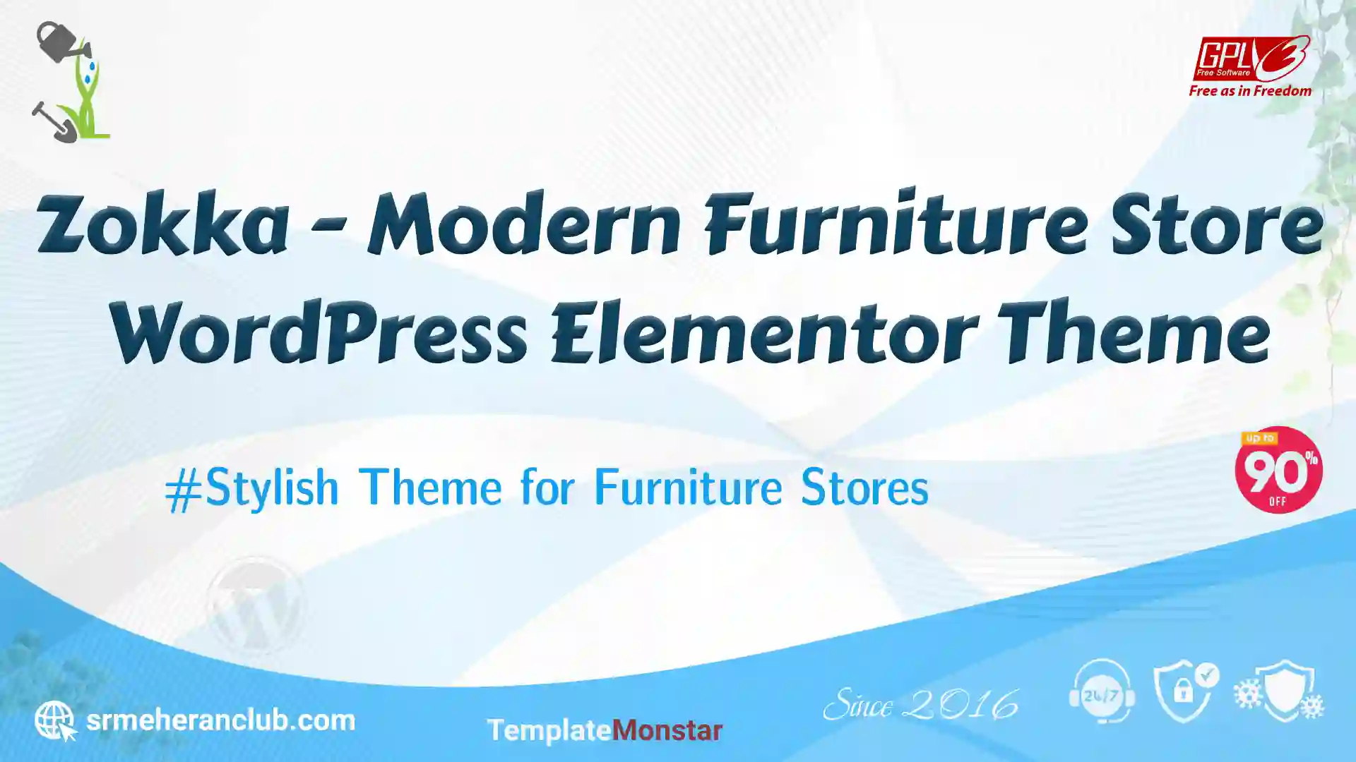 Zokka – Modern Furniture Store WordPress Elementor Theme — Theme by Templatemonster