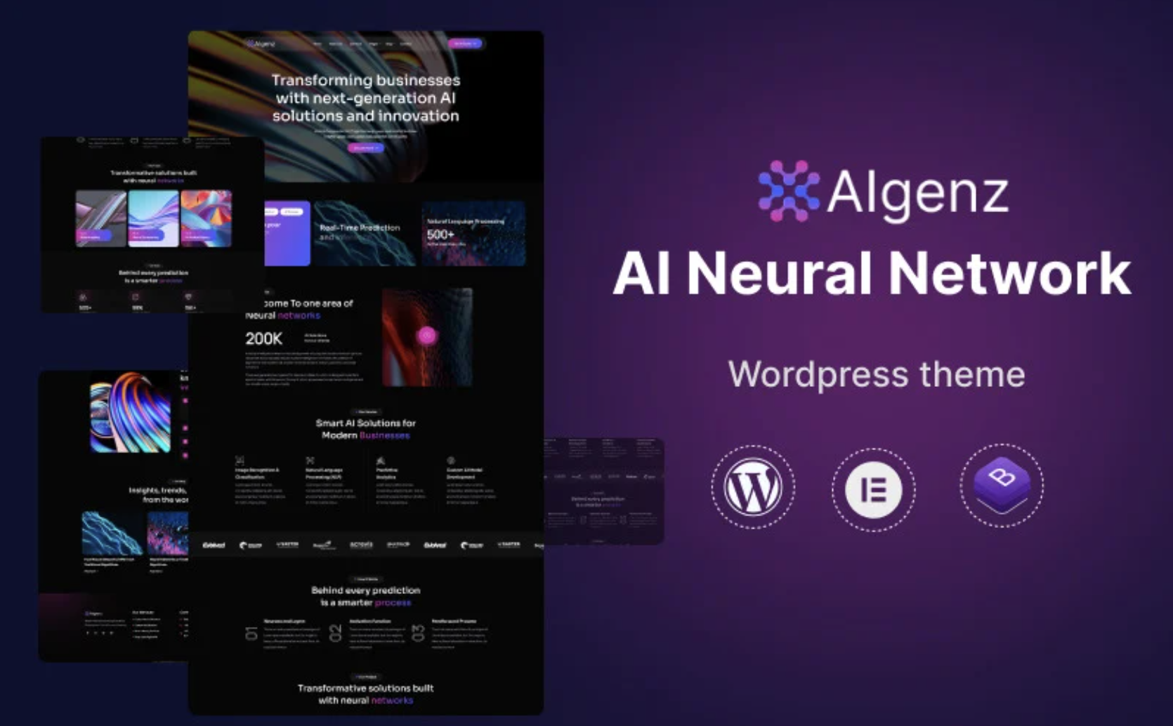 Aigenz – AI Neural Network WordPress Theme