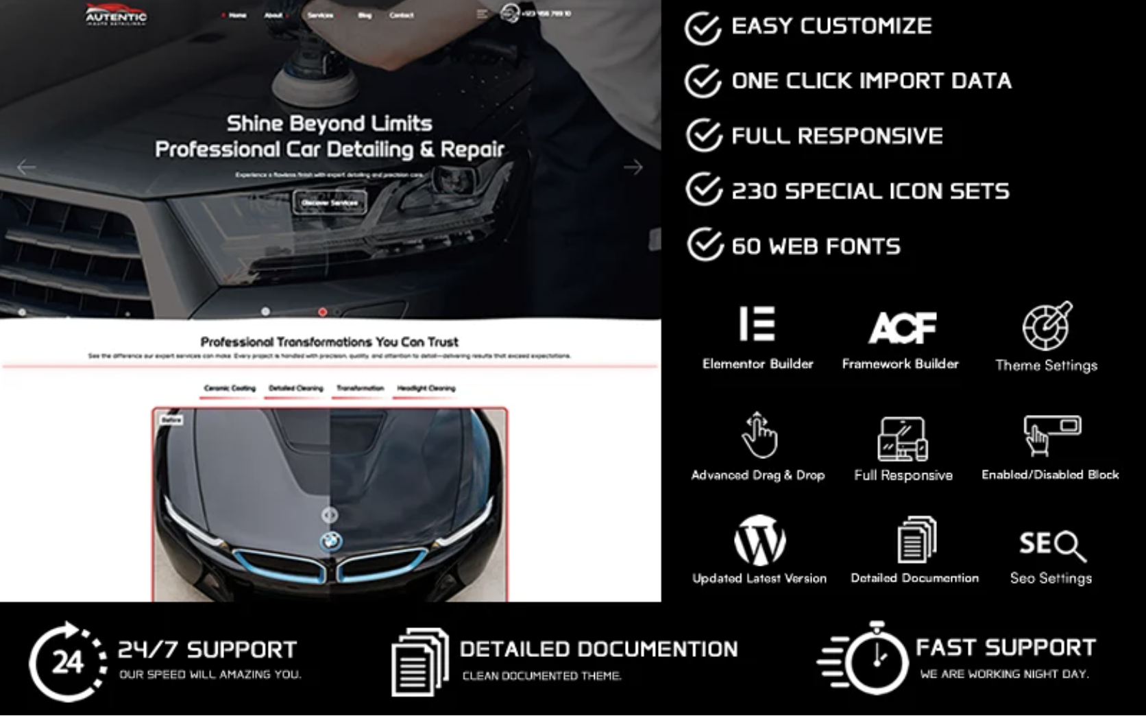 Auraé – Beauty Salon Wordpress Theme