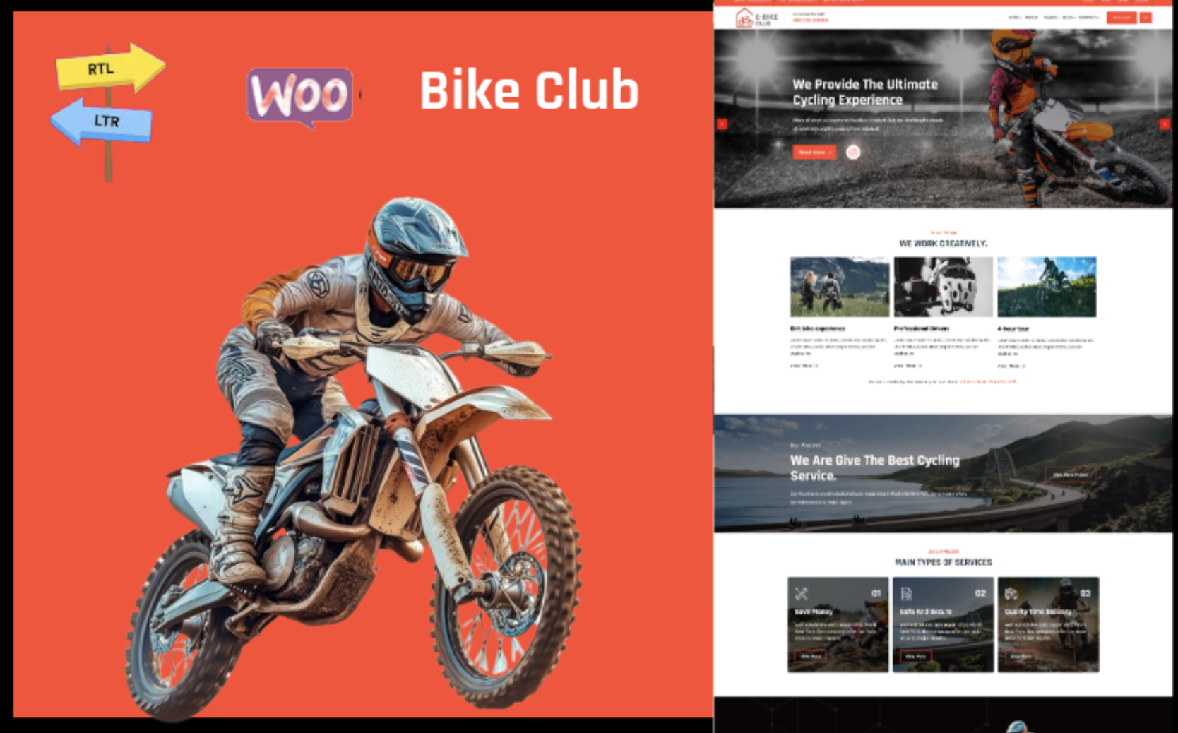 Badse – E-Bike Club and Car Repair Elementor WordPress Responsive Theme
