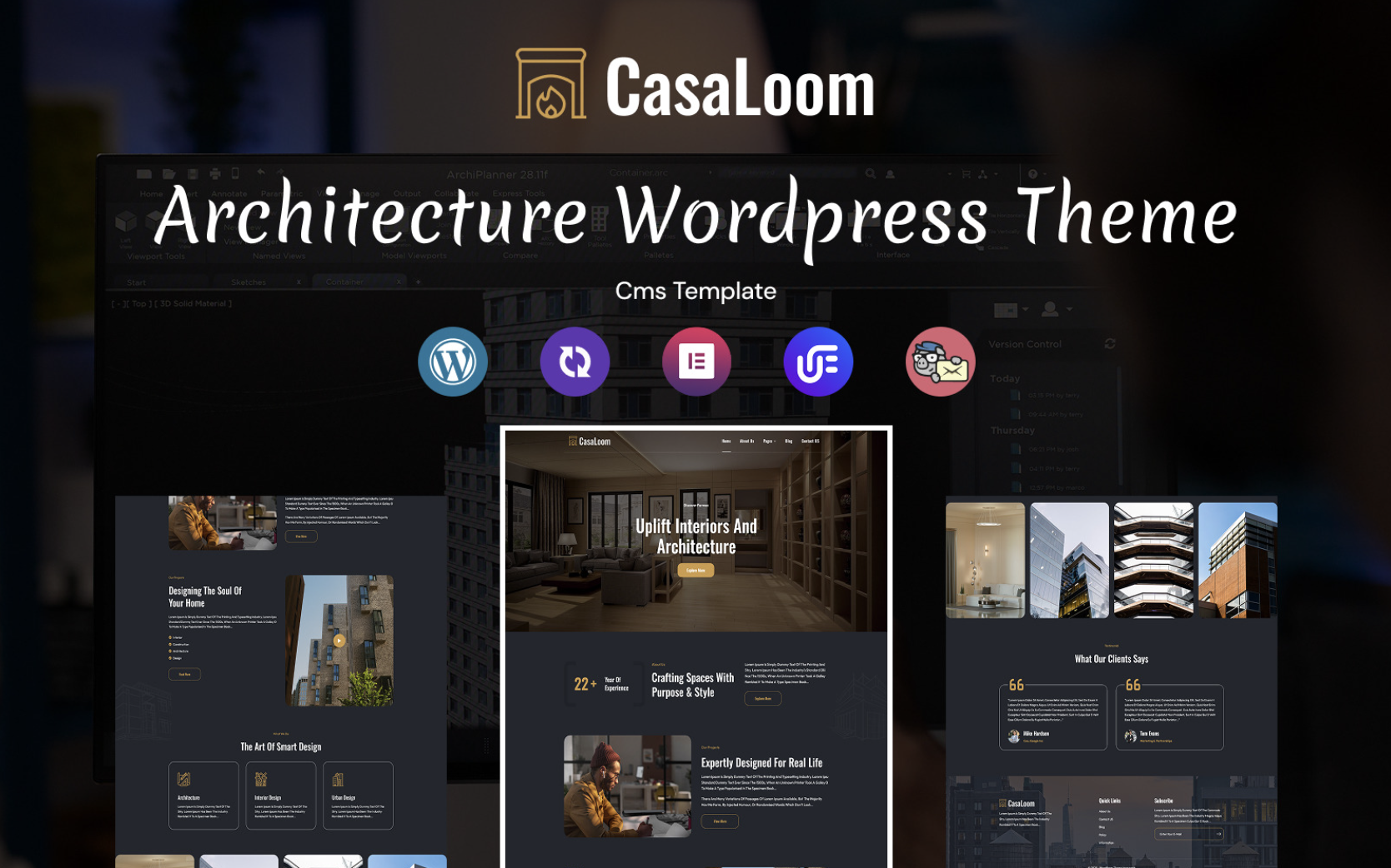 Casaia - Furniture And Home Decor Multipurpose Responsive WordPress Theme