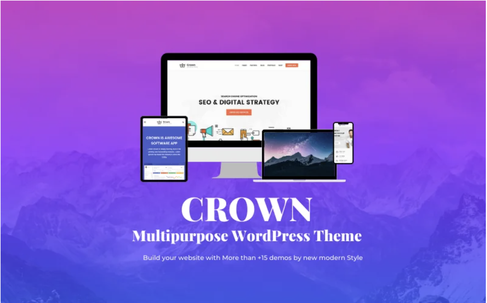 Crown - Multi Purpose WordPress Theme