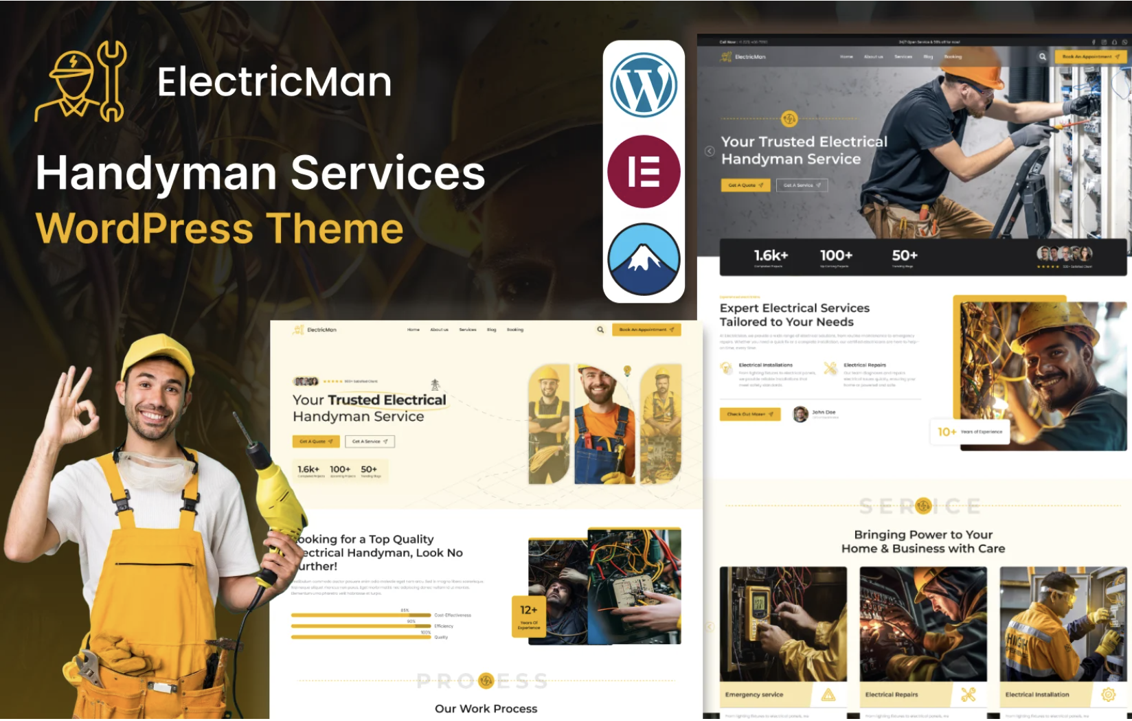 elegant - Wedding Photography and Studio WordPress Elementor Theme
