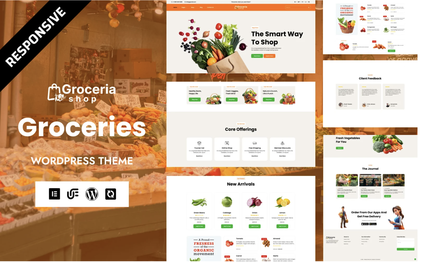 Growganic - Organic Farming WordPress theme
