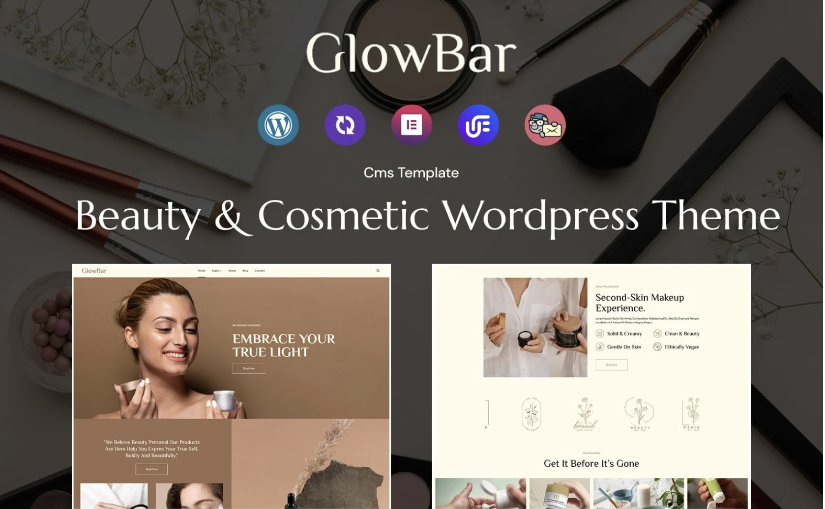 GlowBar - Beauty And Cosmatic WordPress theme