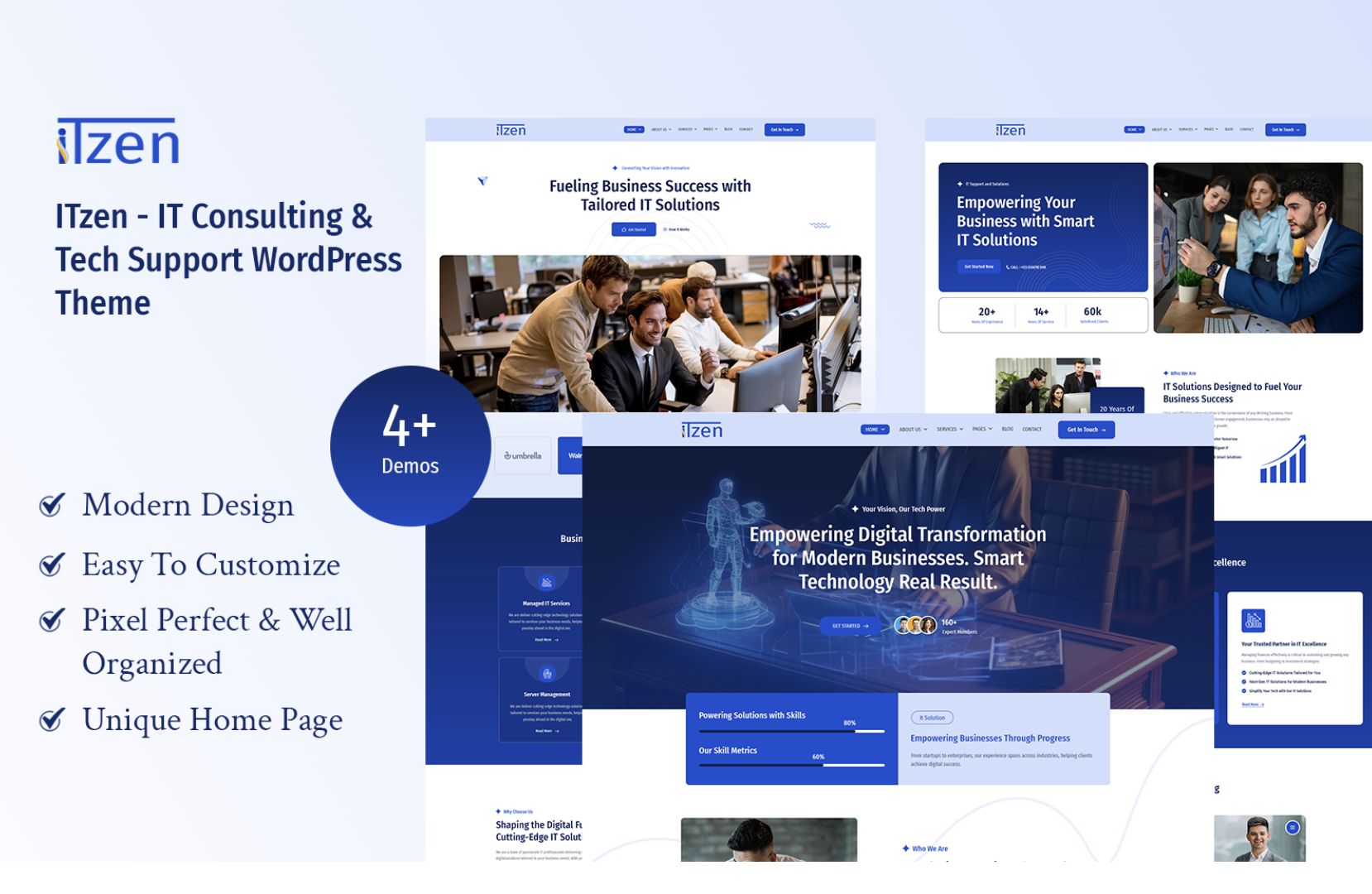 Infnox - IT Solutions + AI & Machine Learning Agency WordPress Theme it