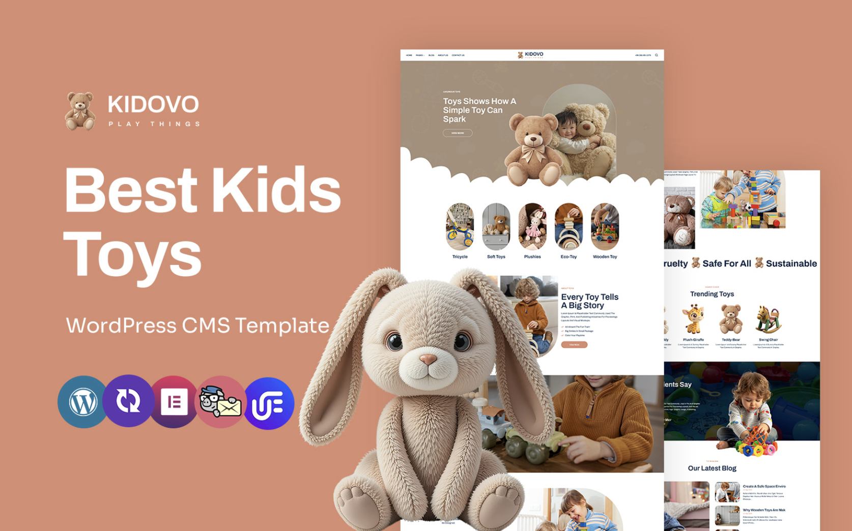 KiddyVerse – Kids Play School & Child Care WordPress Theme