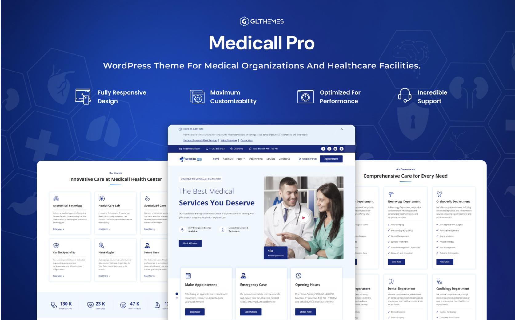 Medicall Pro - Multipurpose Responsive Medical Theme
