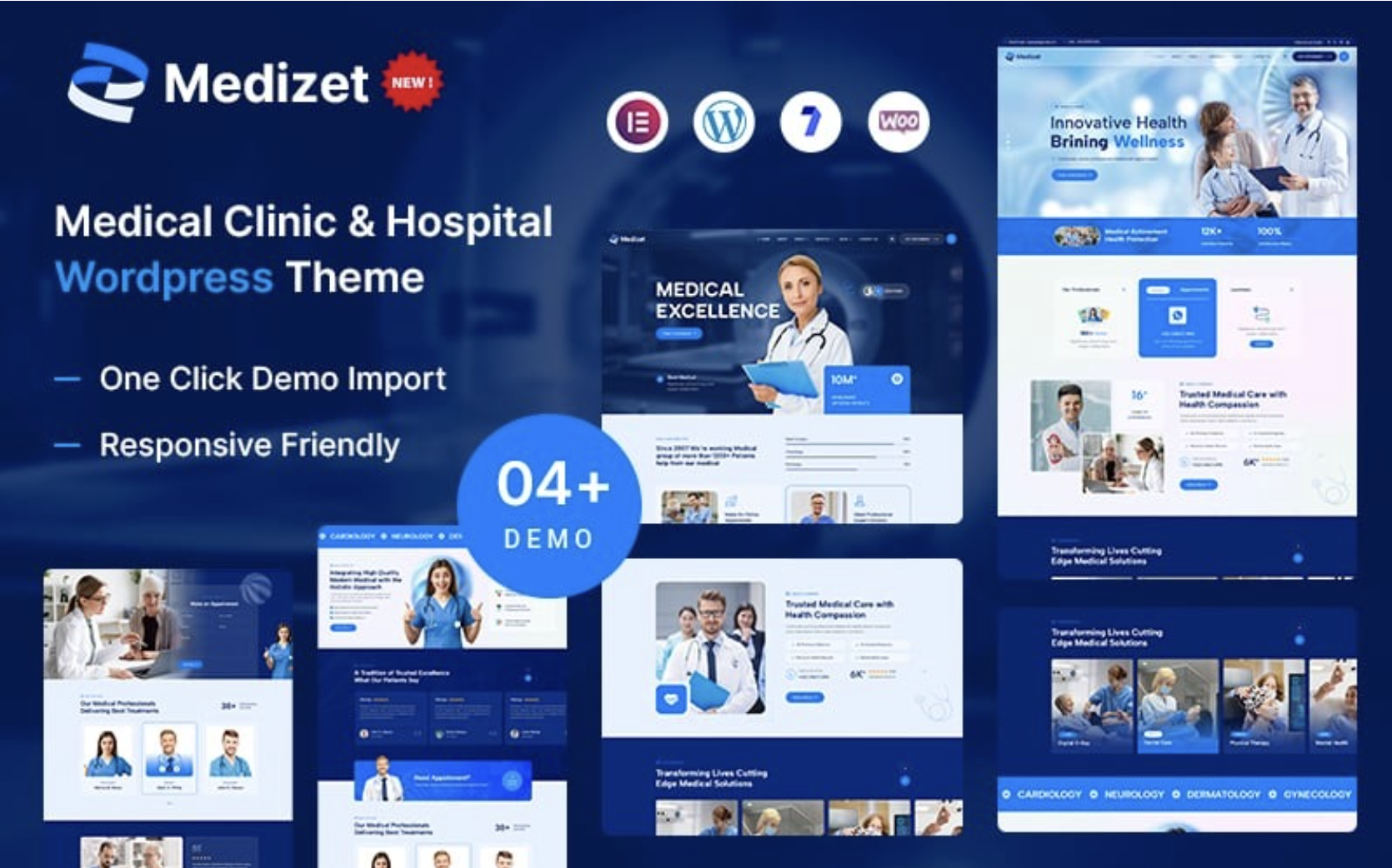 Medizet – Medical & Clinic Elementor WordPress Theme