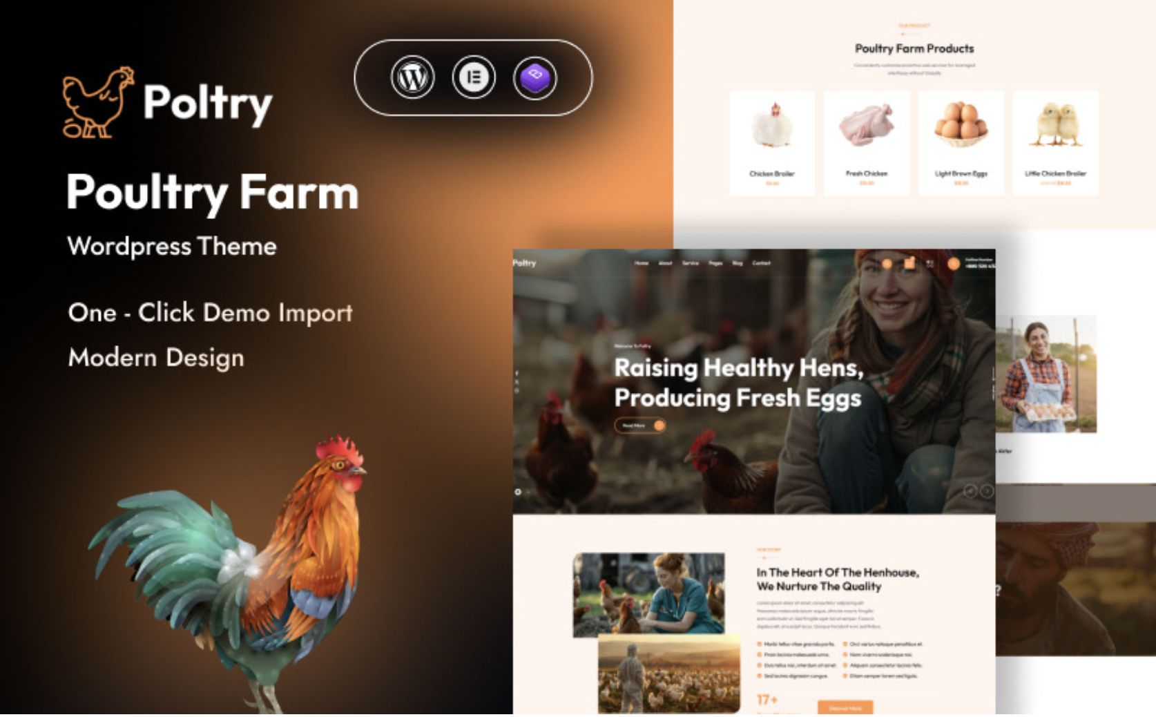 Poltry - Poultry Farm and Agriculture WordPress Theme