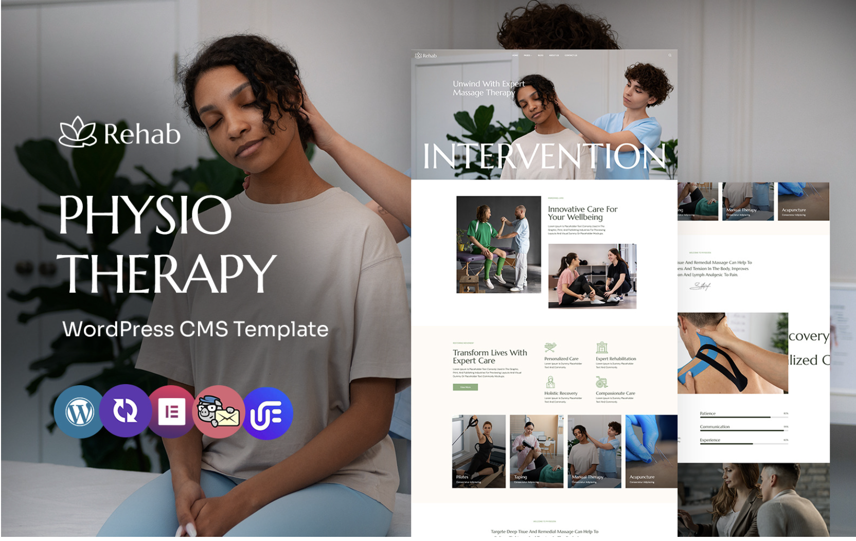 Rehab - Physiotherapy And Wellness Multipurpose WordPress Elementor Theme