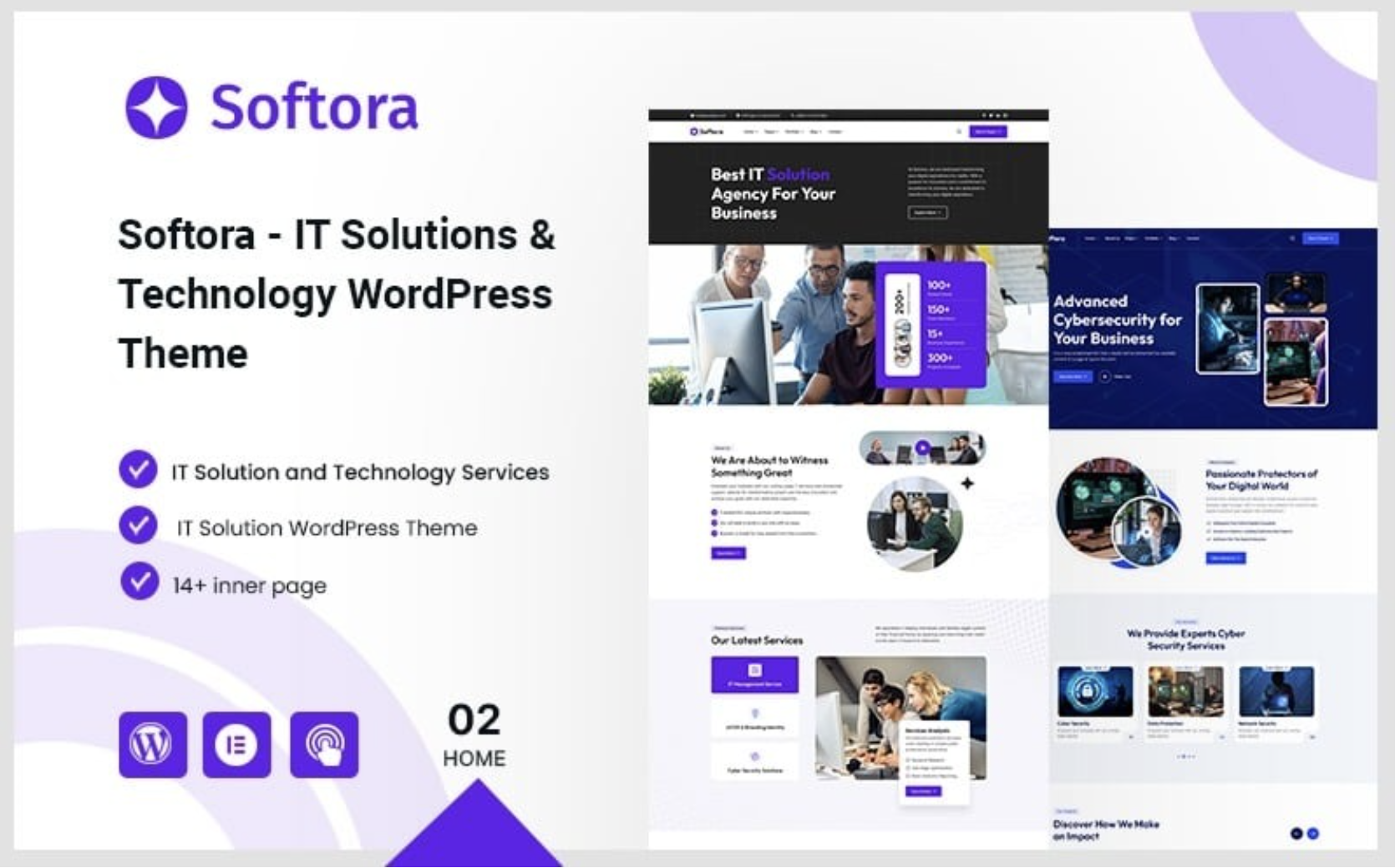 Softora – IT Solutions & Technology WordPress Theme