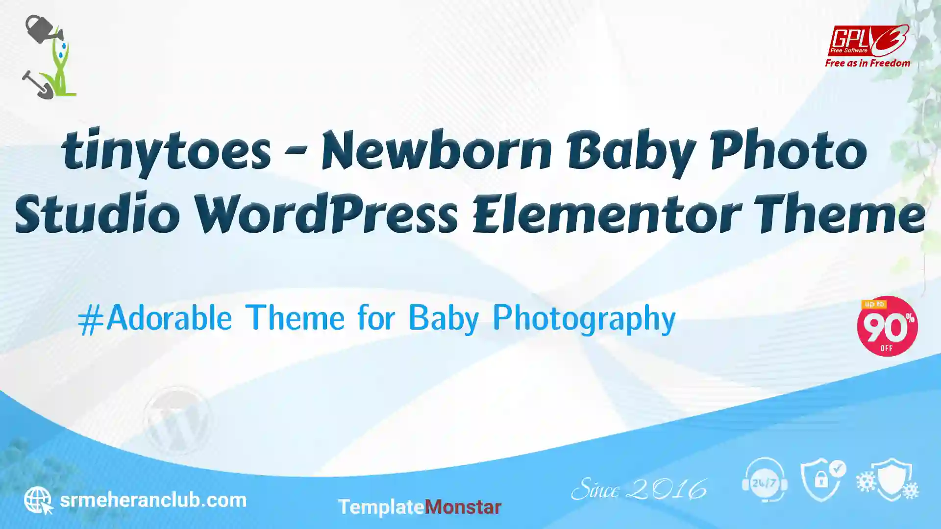 tinytoes – Newborn Baby Photo Studio WordPress Elementor Theme