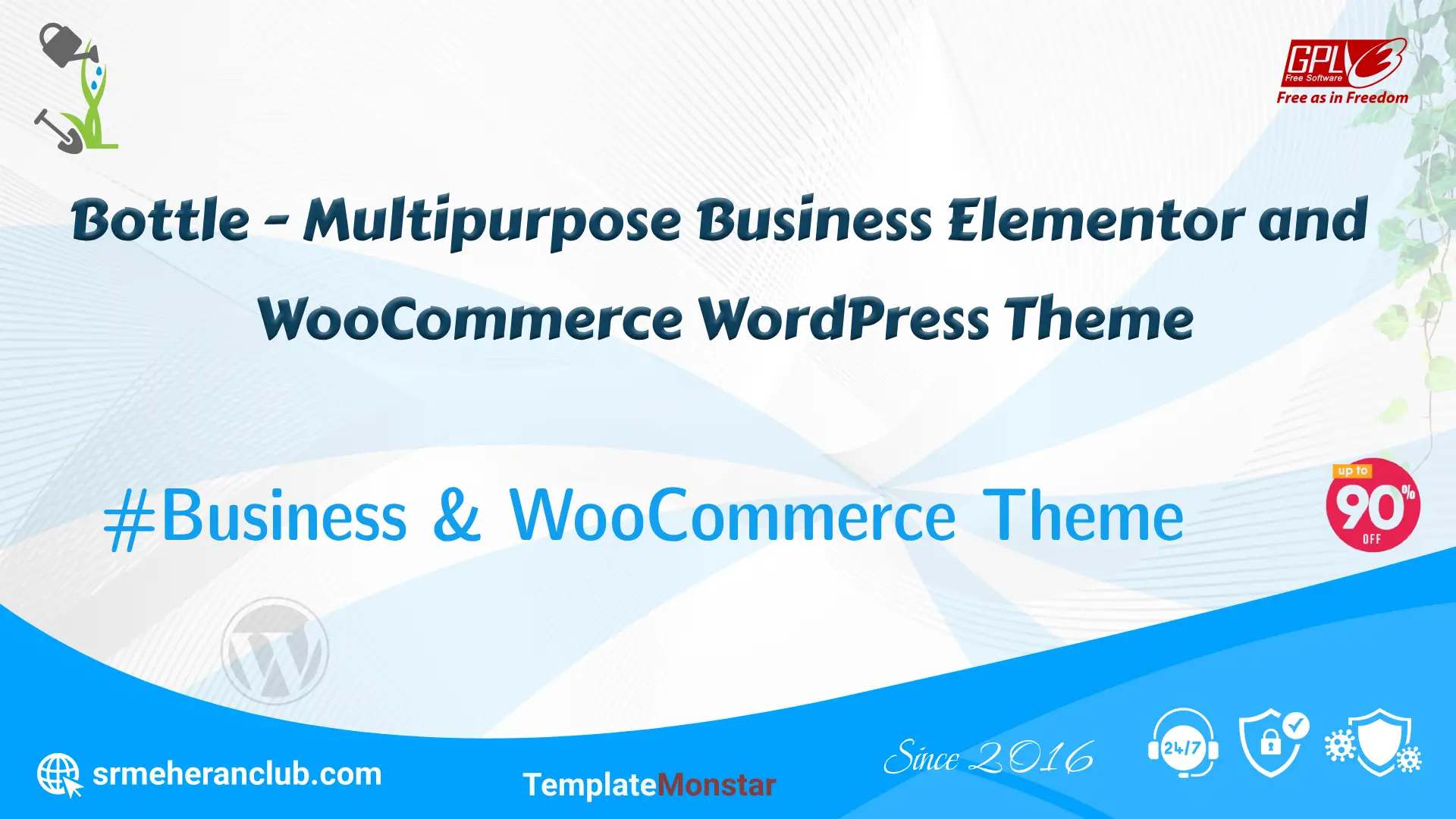 Bottle – Multipurpose Business Elementor and WooCommerce WordPress Theme — Theme by Templatemonster