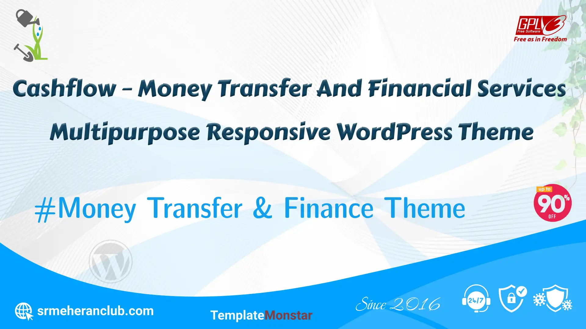Cashflow – Money Transfer And Financial Services Multipurpose Responsive WordPress Theme — Theme by Templatemonster
