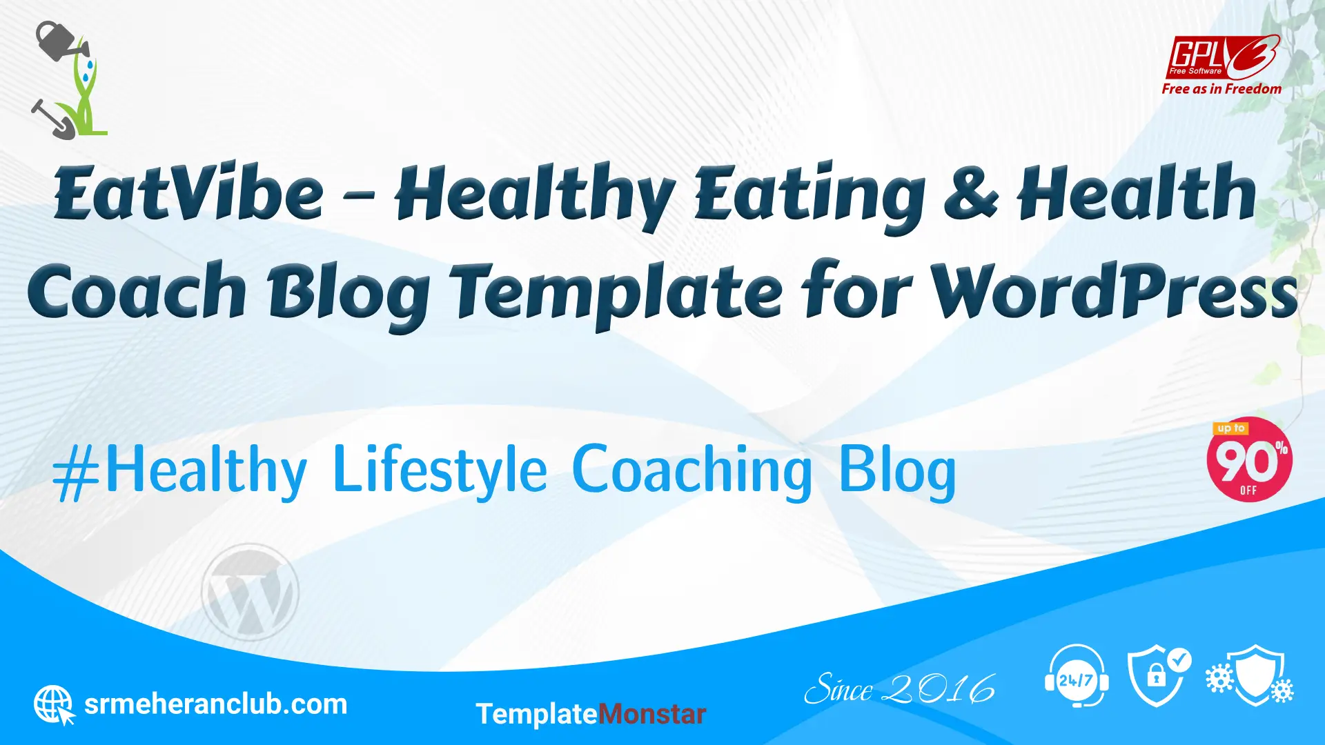 EatVibe – Healthy Eating & Health Coach Blog Template for WordPress — Theme by Templatemonster