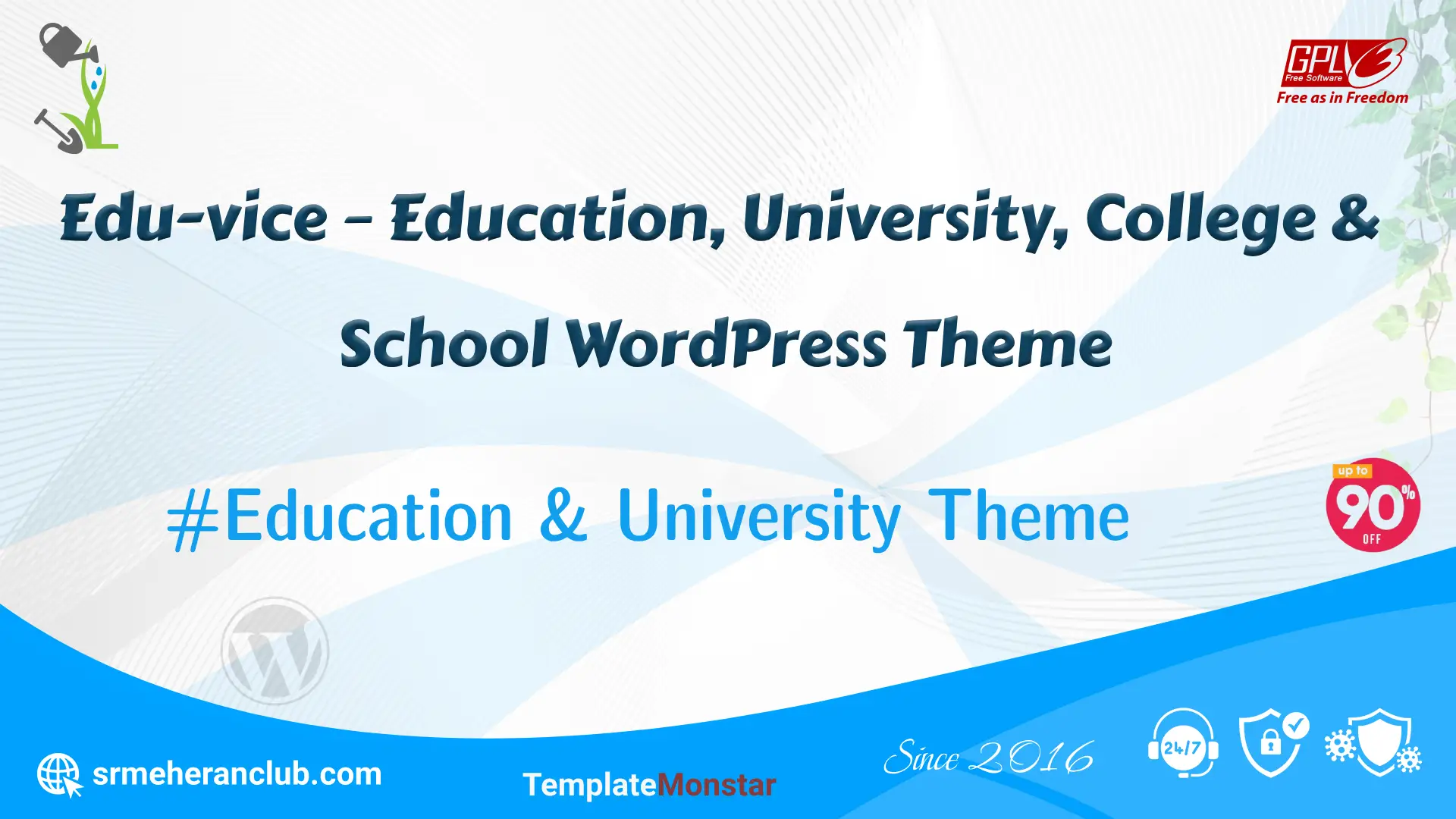 Edu-vice – Education, University, College & School WordPress Theme — Theme by Templatemonster