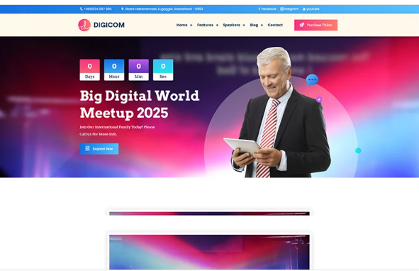 Event & Conference HTML Template