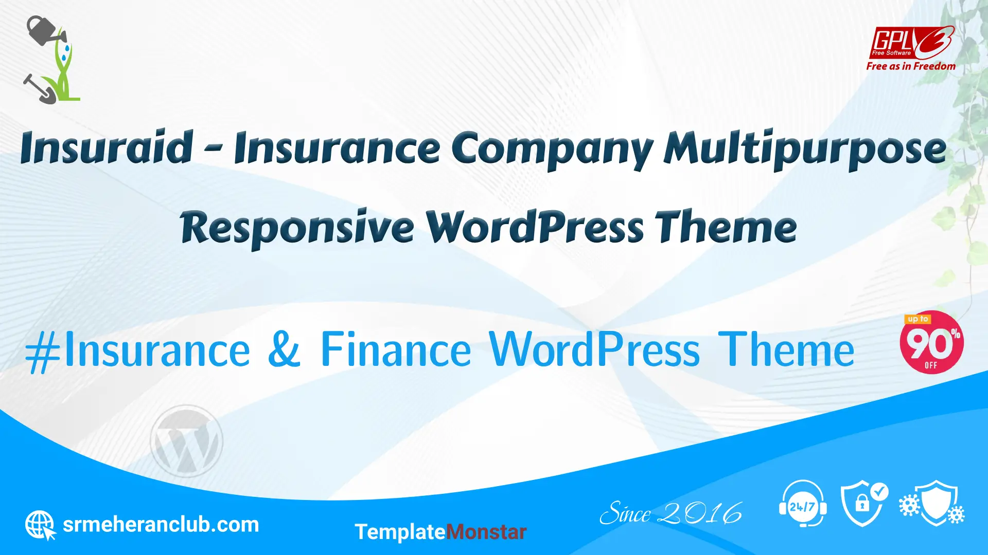 Insuraid – Insurance Company Multipurpose Responsive WordPress Theme — Theme by Templatemonster