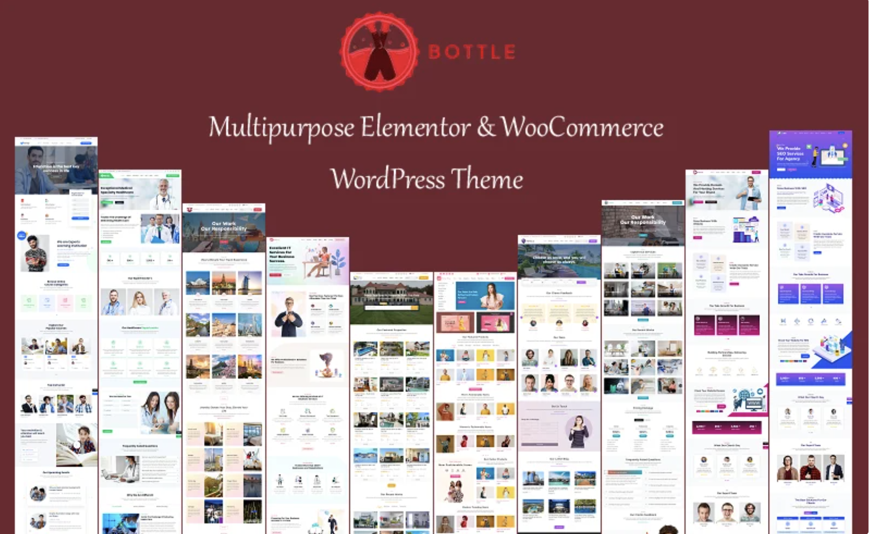Bottle - Multipurpose Business Elementor and WooCommerce WordPress Theme