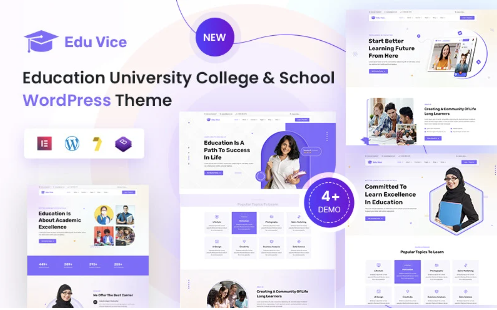 Edu-vice – Education, University, College & School WordPress Theme