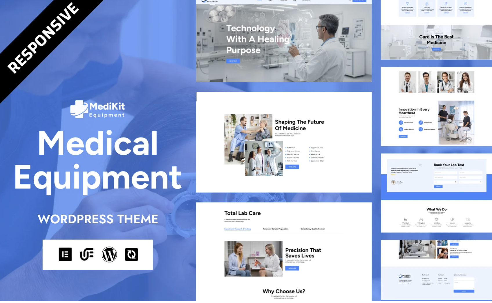 Medikit - Medical Equipment WordPress Elementor Theme