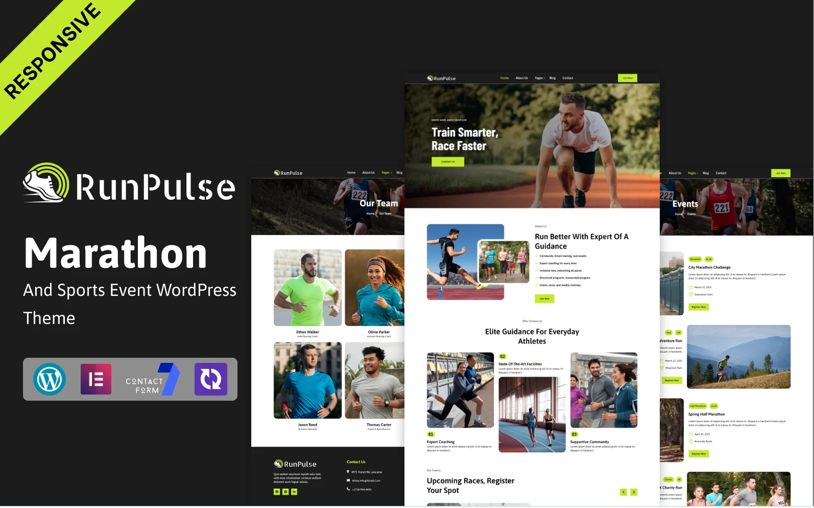 RunPulse - Marathon & Sports Event WordPress Elementor Theme