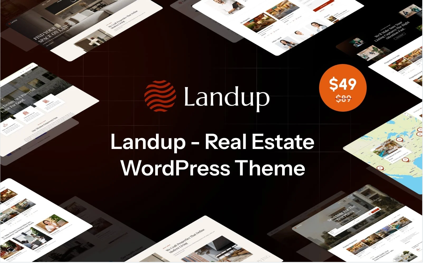 Landup - Real Estate WordPress Theme