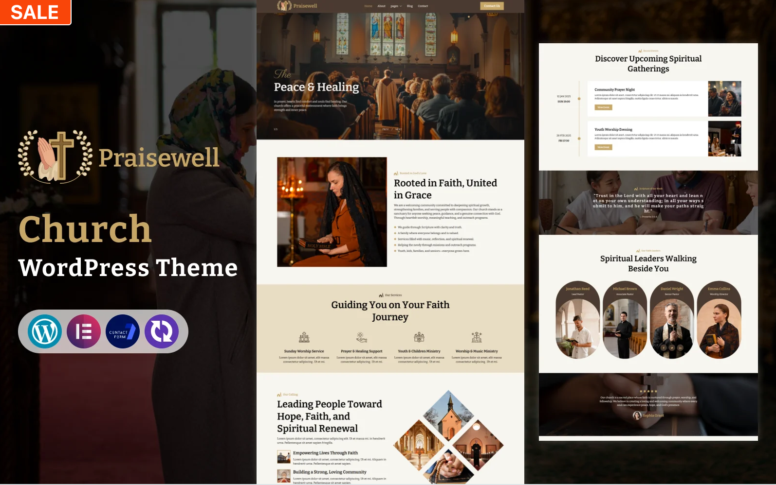 Praisewell – Church, Ministry & Worship WordPress Theme