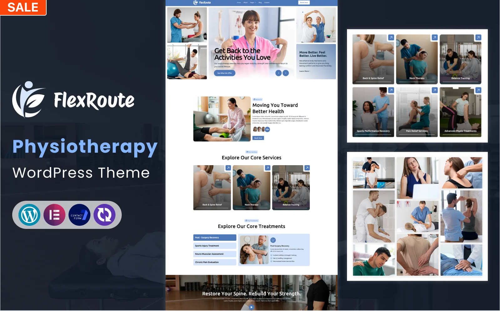 FlexRoute – Medical, Physiotherapy & Wellness WordPress Theme