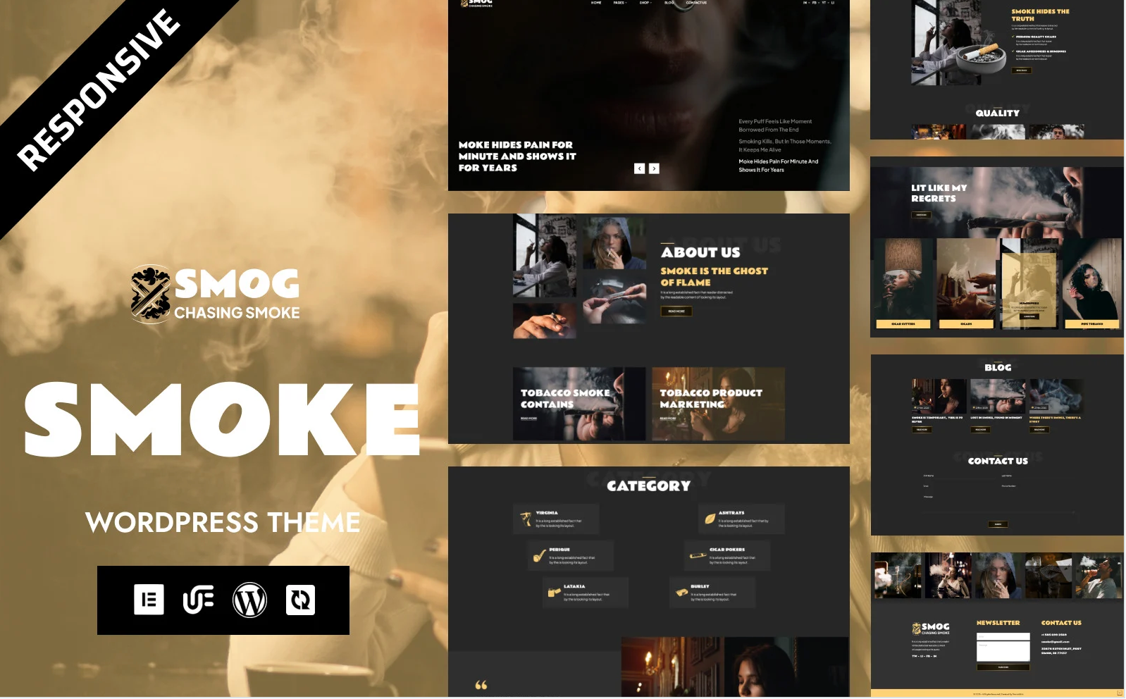 SmokeVape - Vape Shop eCommerce Websites WooCommerce Theme - Download now