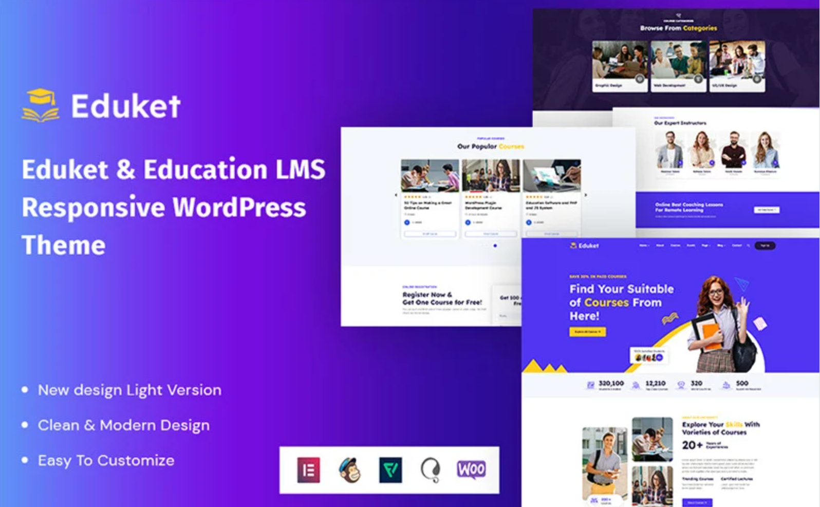 eduket - Education LMS Responsive WordPress Theme
