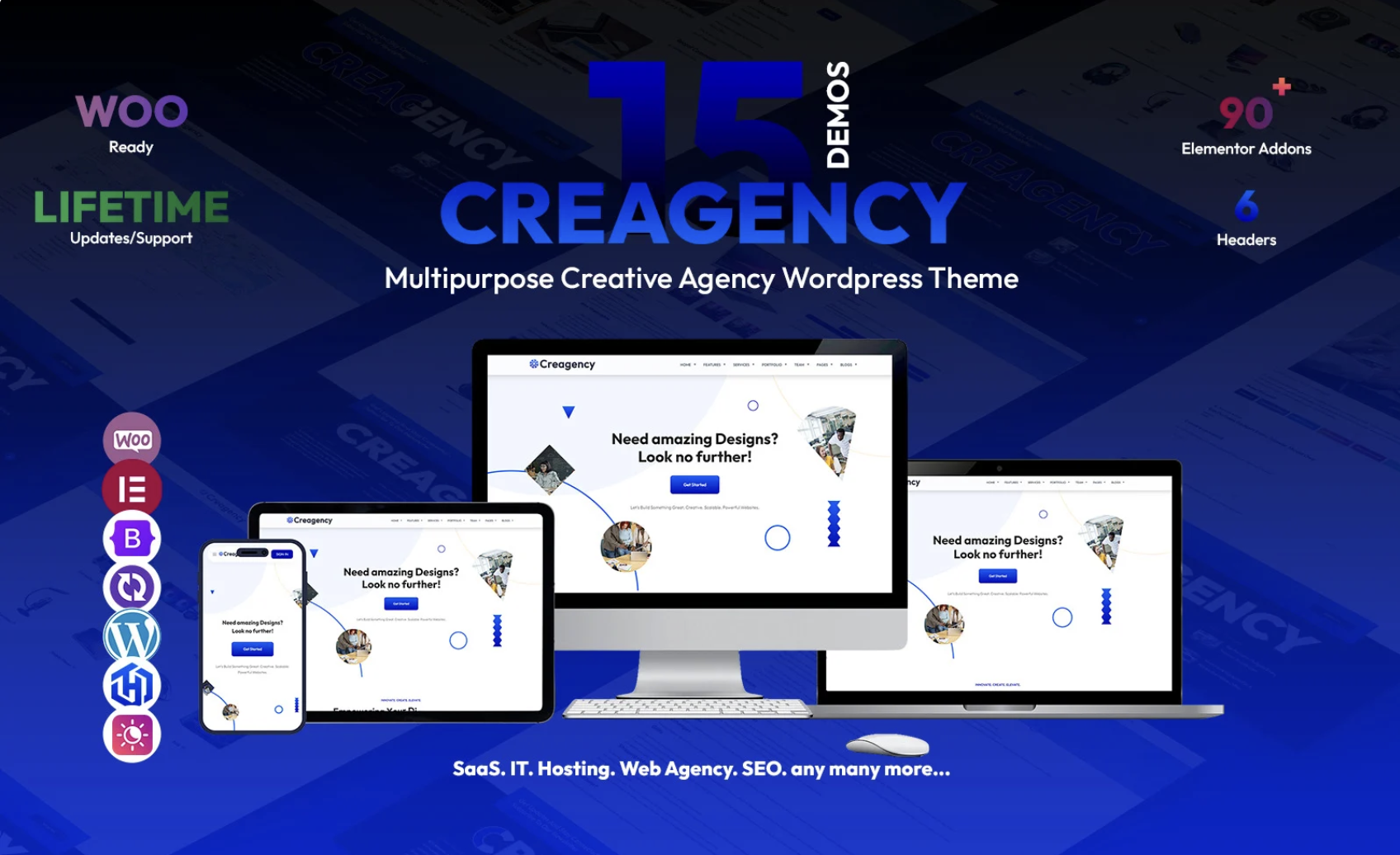 Creagency - Multipurpose Creative Agency Wordpress Theme