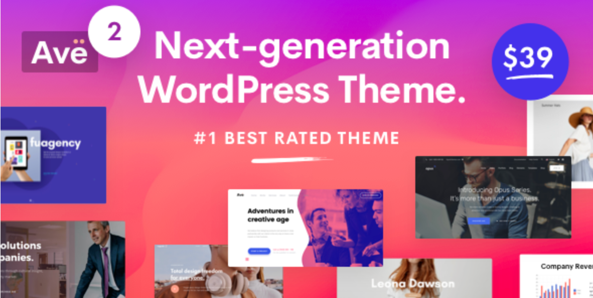 Ave - Responsive Multi-Purpose WordPress Theme