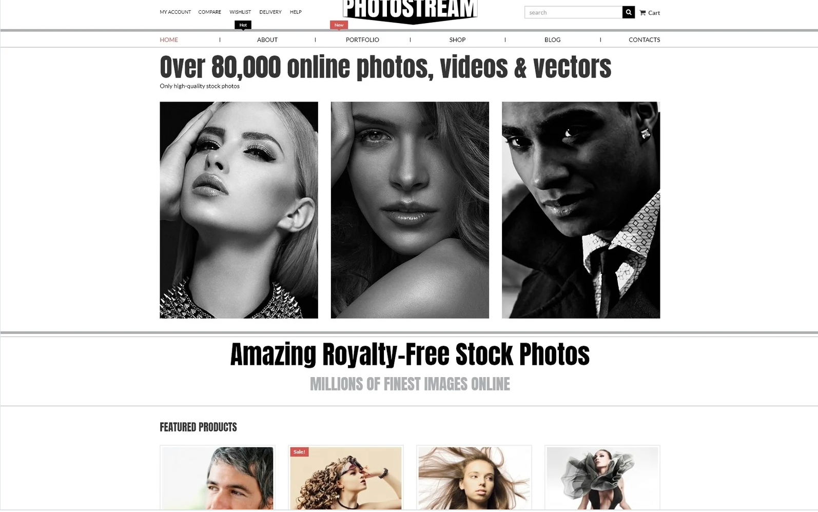 Photo Stock WooCommerce Theme