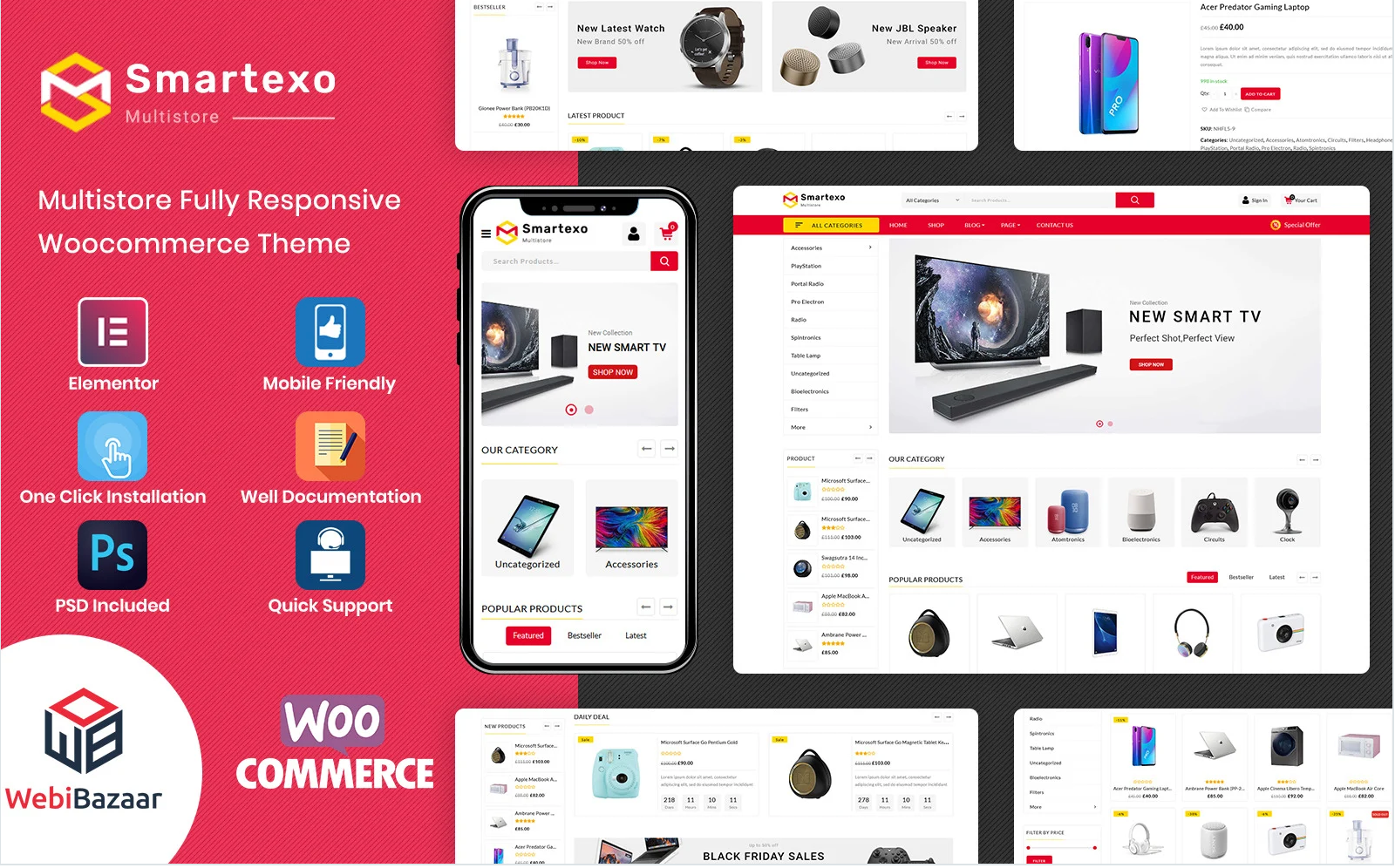 Smartexo - Electronic Multipurpose WooCommerce Theme