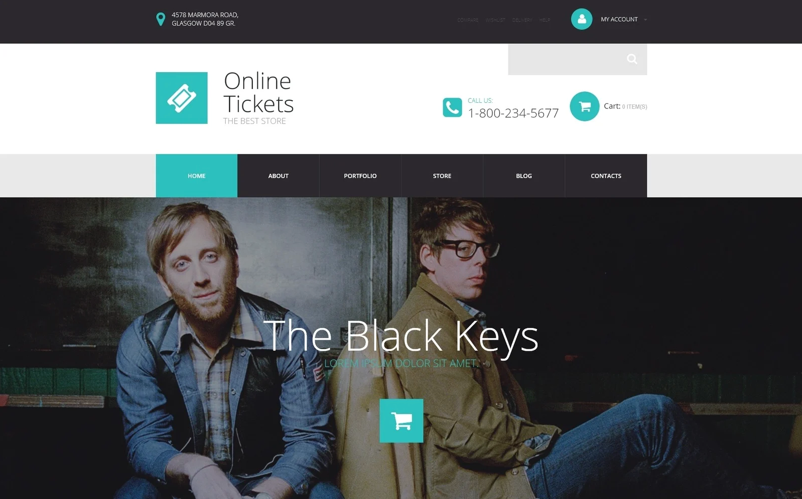 Online Tickets Store WooCommerce Theme
