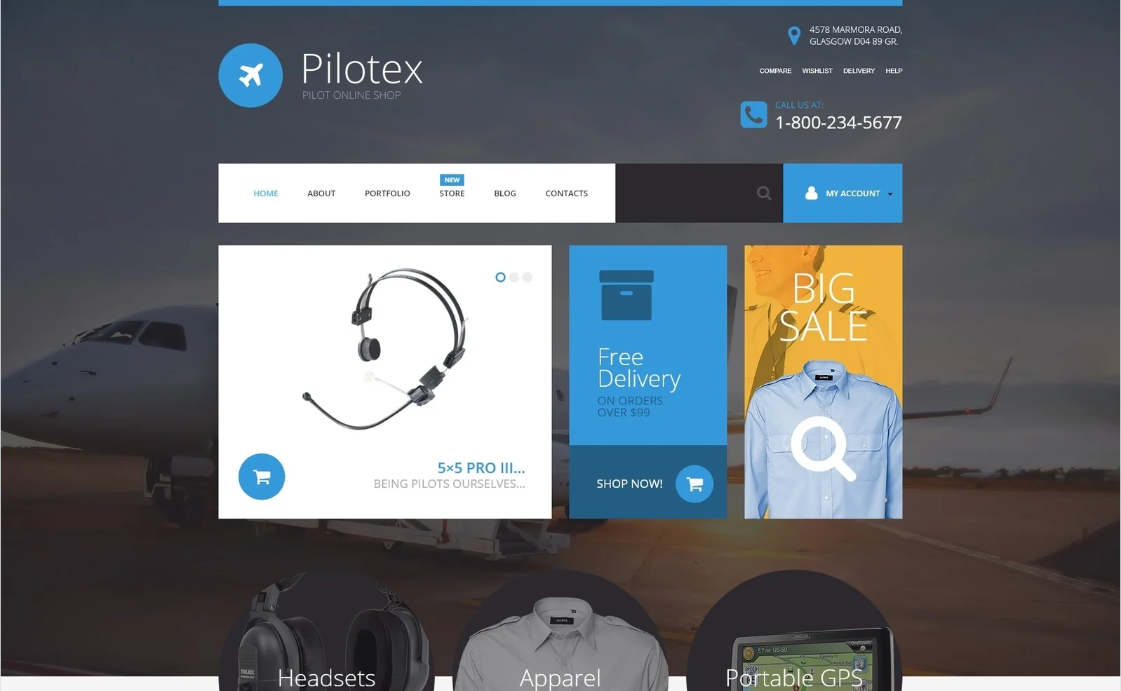 Pilotex WooCommerce Theme