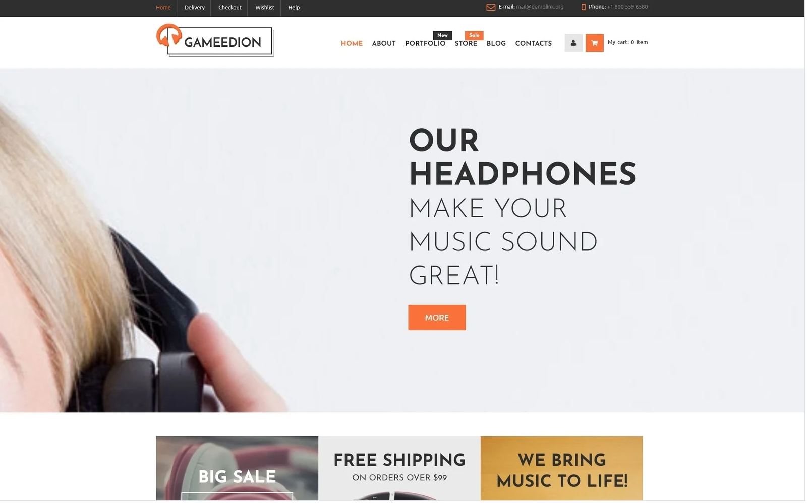 Gameedion WooCommerce Theme