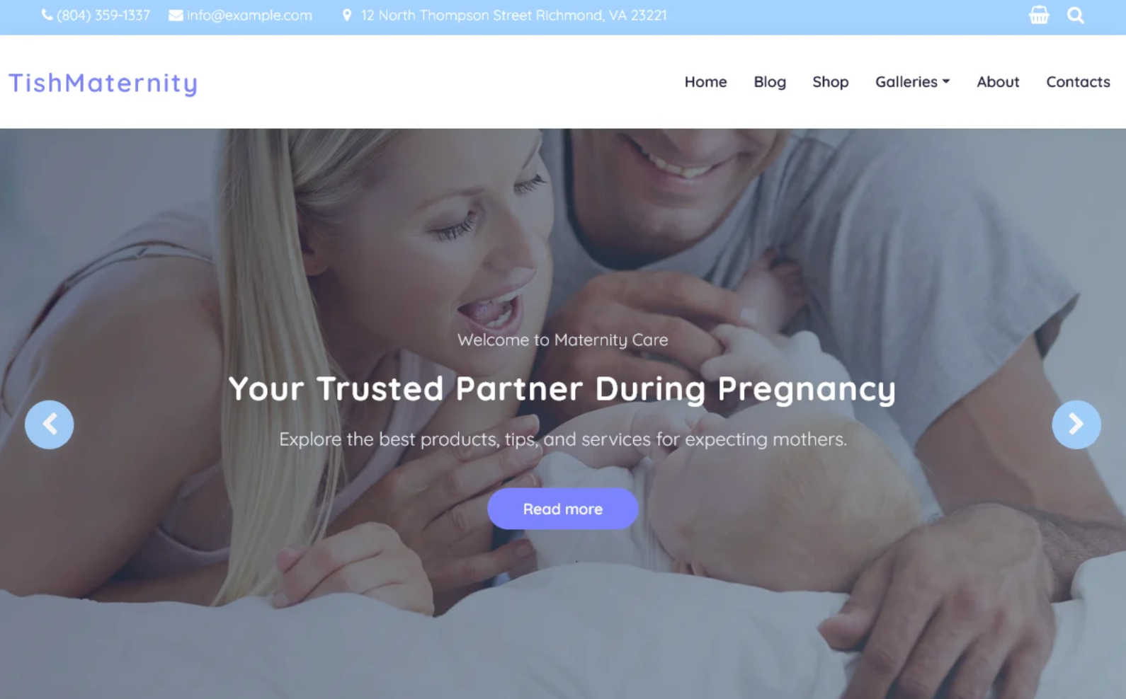 TishMaternity - Pregnancy and Maternity WooCommerce Theme