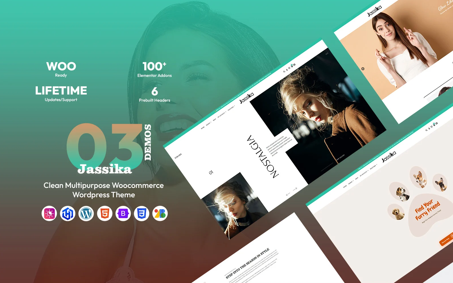 Jassika - Clean Multipurpose Woocommerce Wordpress Theme