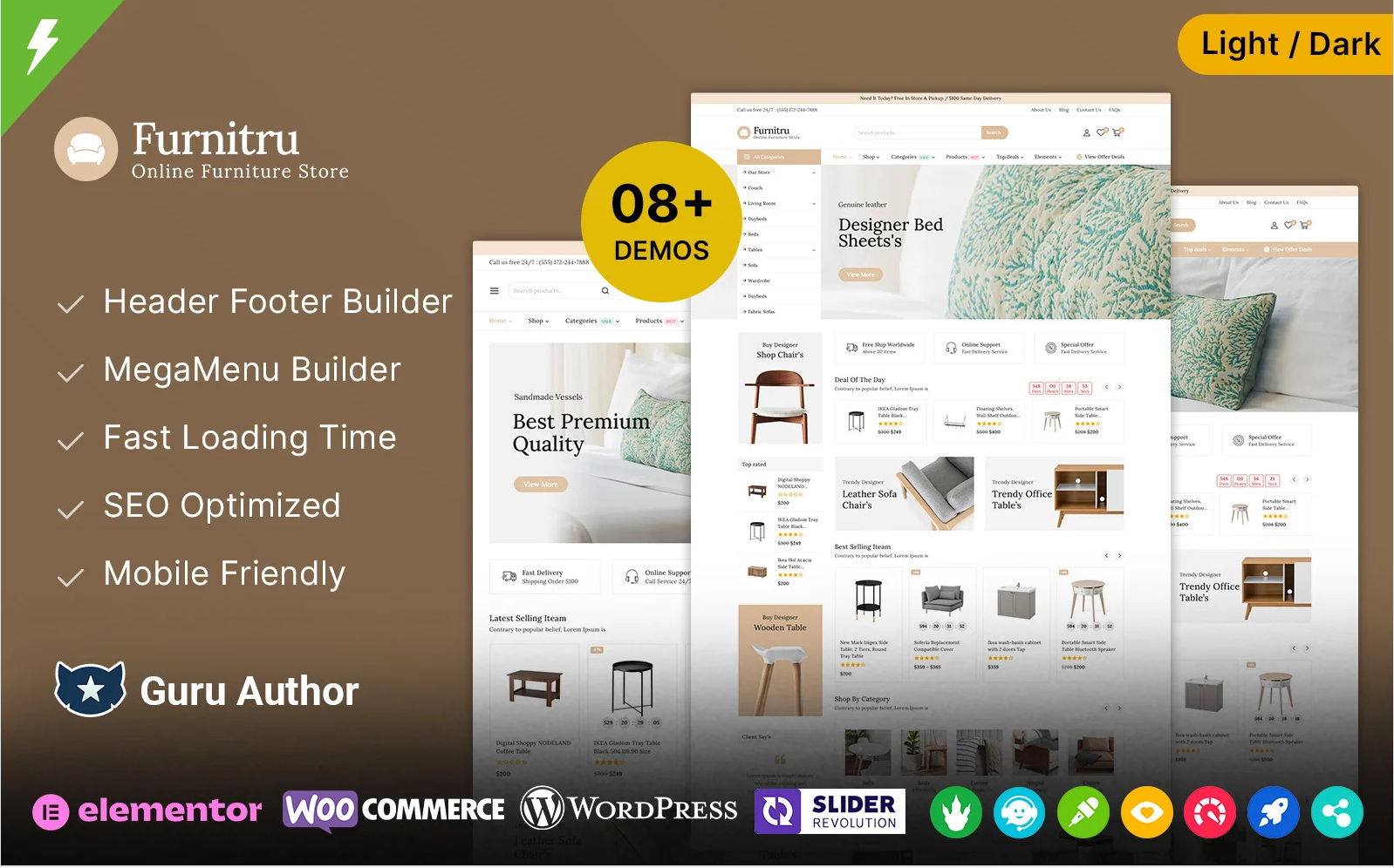 Furnitru - Furniture Store and Home Interior and Decor WooCommerce Theme