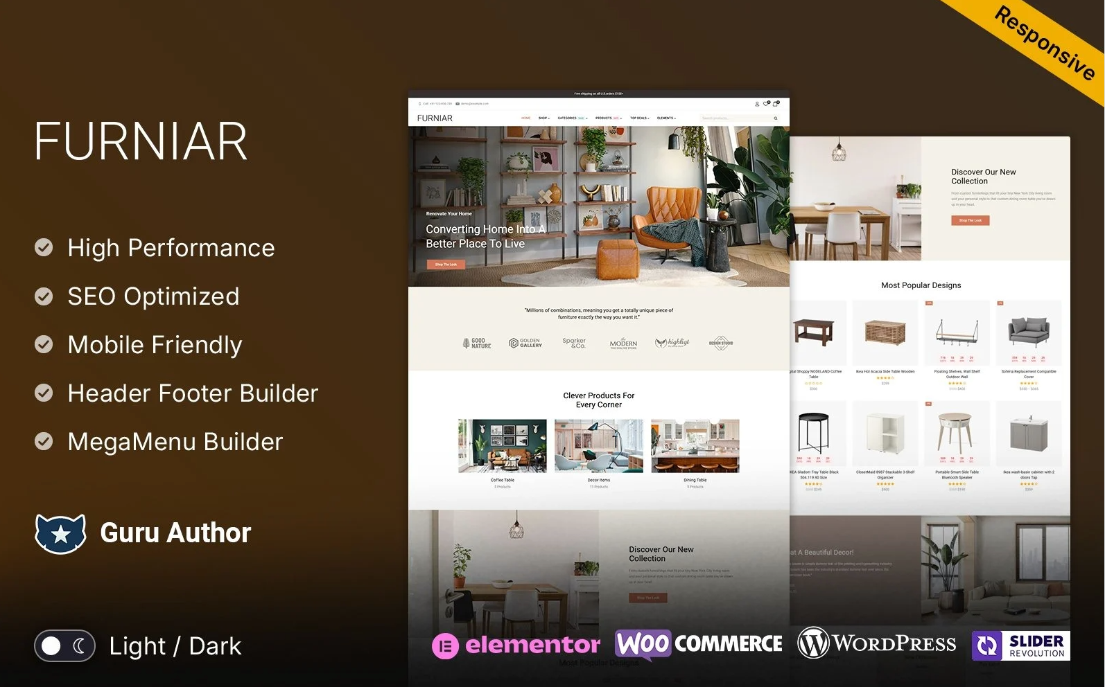 Furniar - Furniture and Interior Home Decor WooCommerce Theme