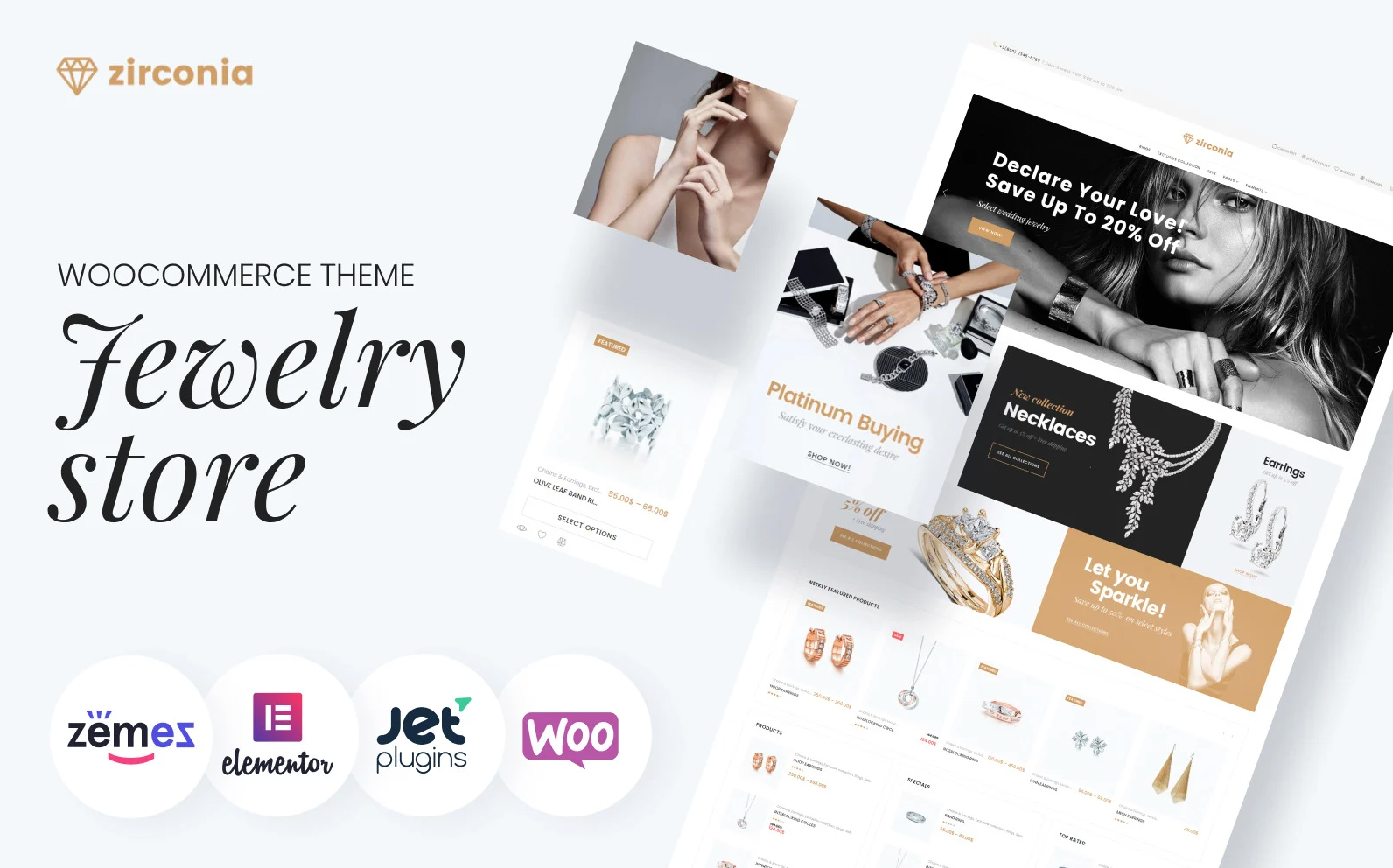 Zirconia - Fashion Jewelry WooCommerce Theme
