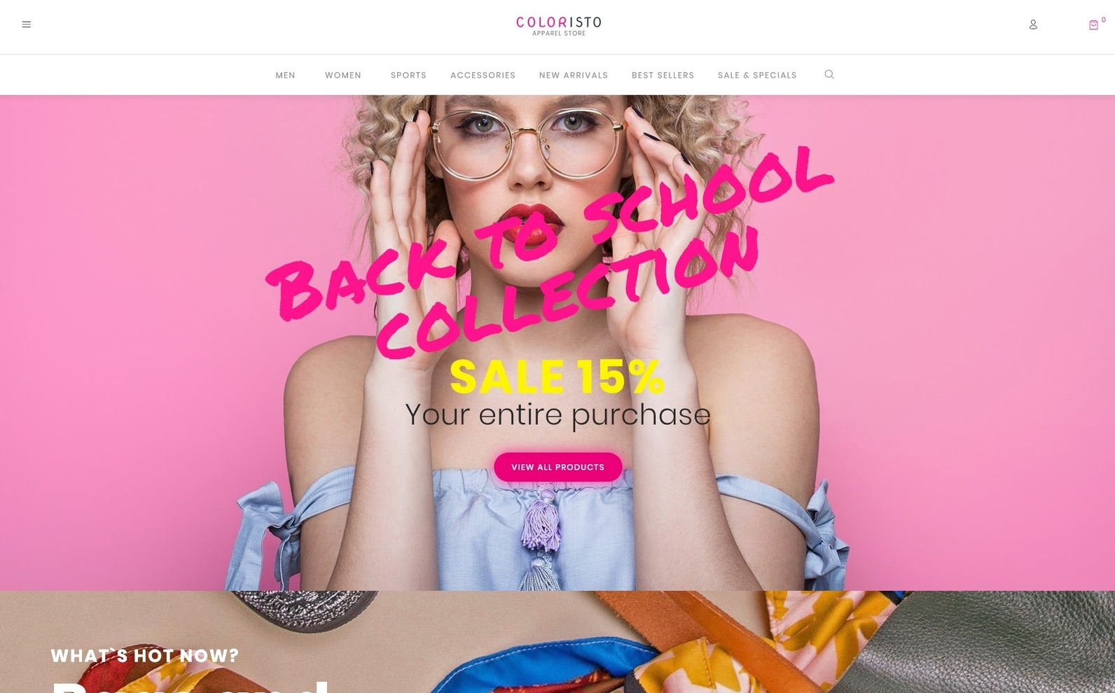 Coloristo - Bekleidungsgeschäft ECommerce Modern Elementor WooCommerce Theme