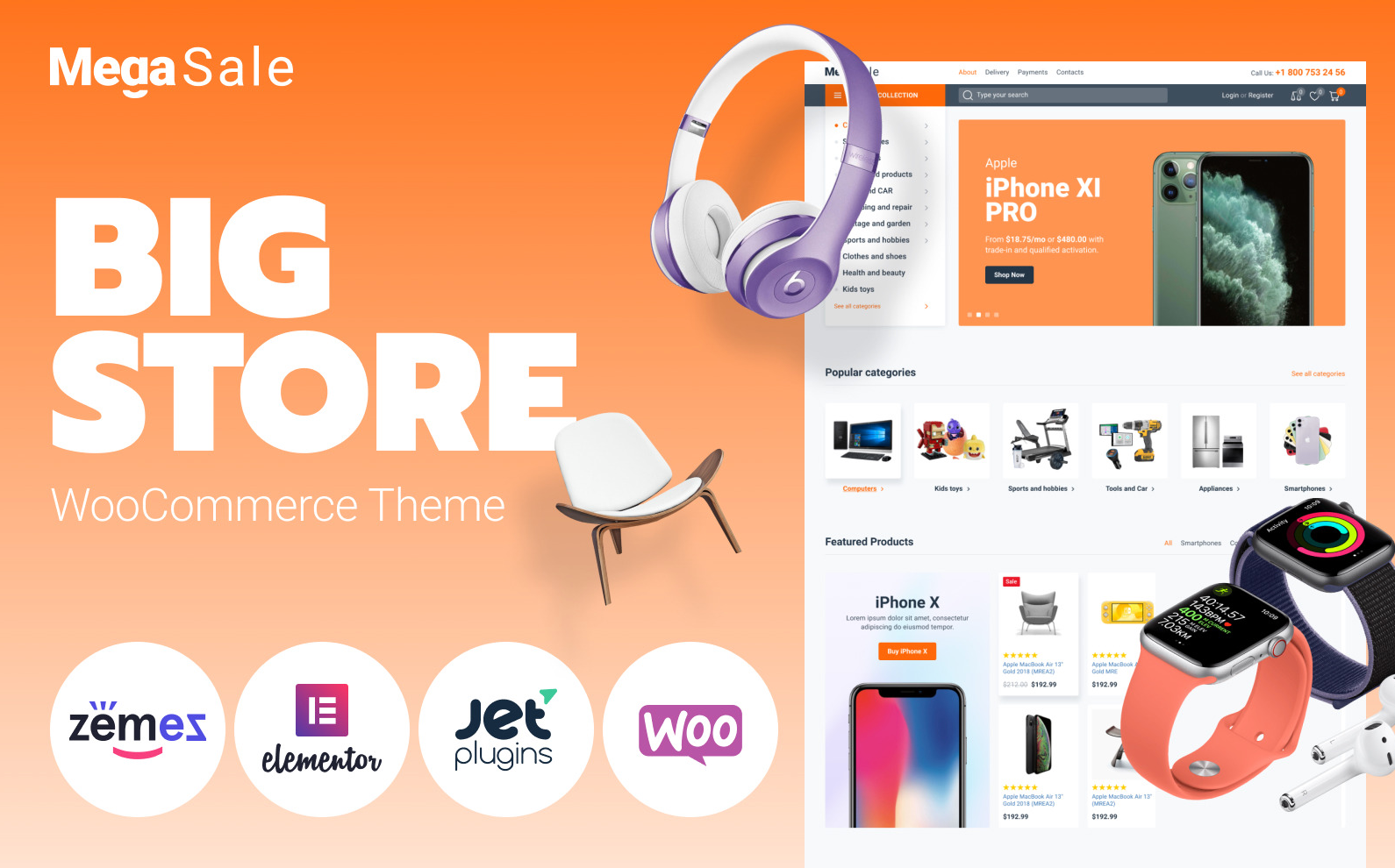 MegaSale - Innovative Online ECommerce Super Market WooCommerce Theme