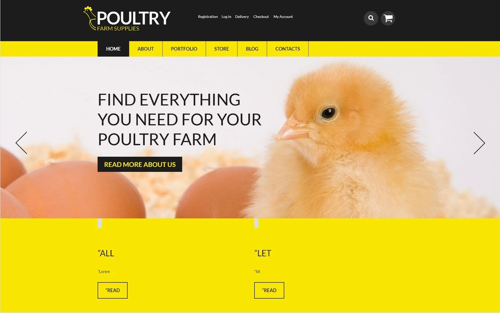 Poultry Farm Supplies WooCommerce Theme