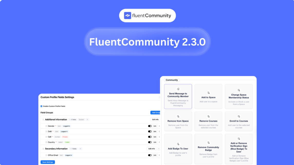 FluentCommunity Pro