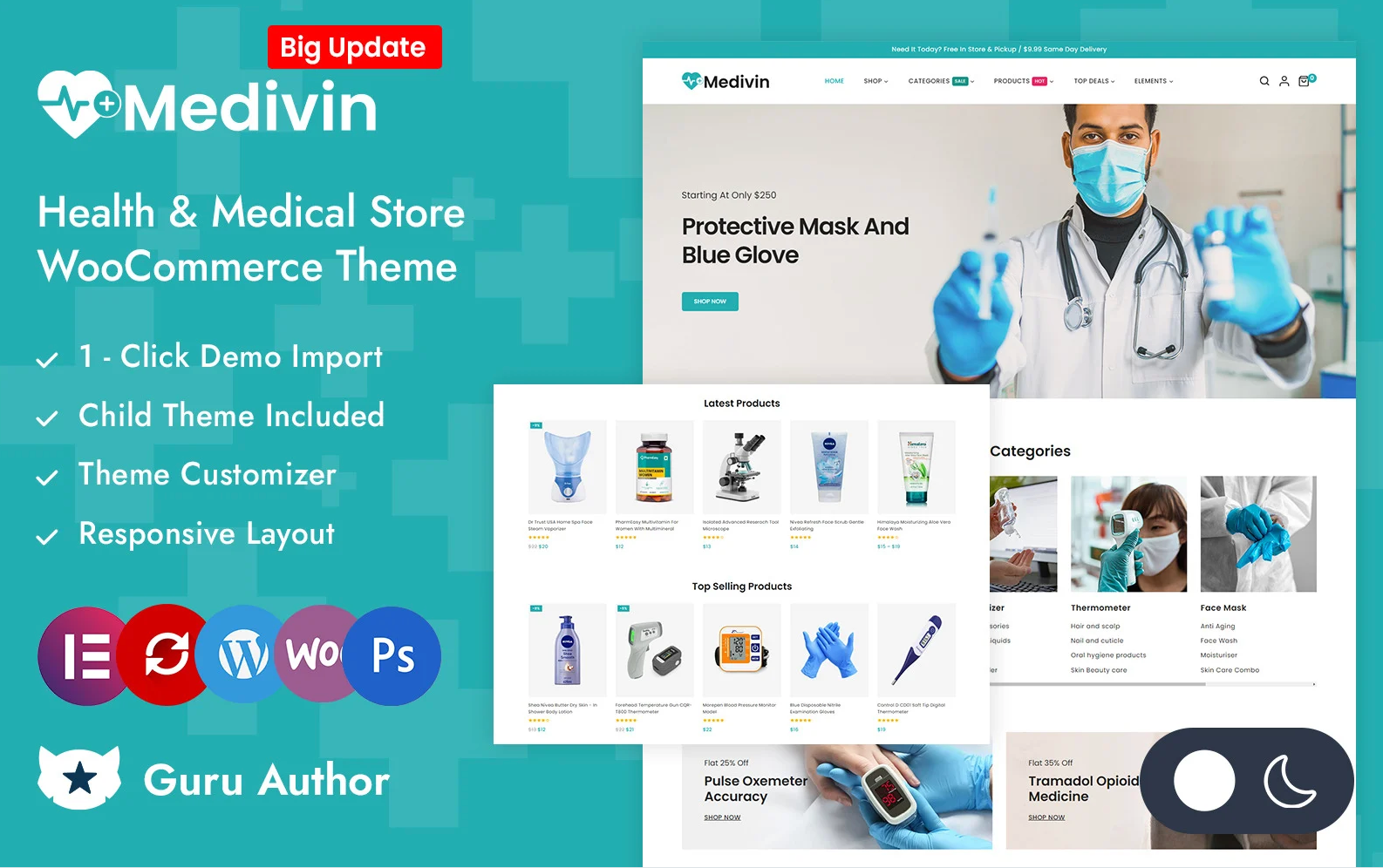 Medivin - Health & Medical Store Elementor WooCommerce Responsive Theme